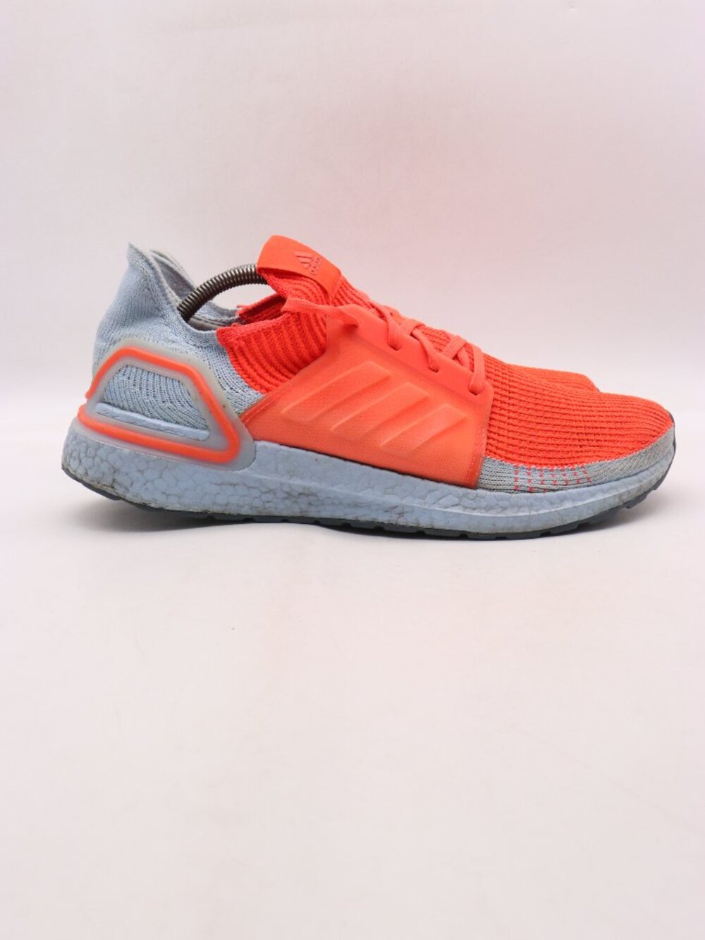 Adidas Ultraboost 19 Men's Size 12 Solar Red Glow Blue Athletic Sneakers Shoes